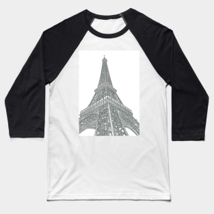 EIFFEL TOWER Baseball T-Shirt